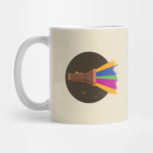 Rainbow Flashlight! Mug